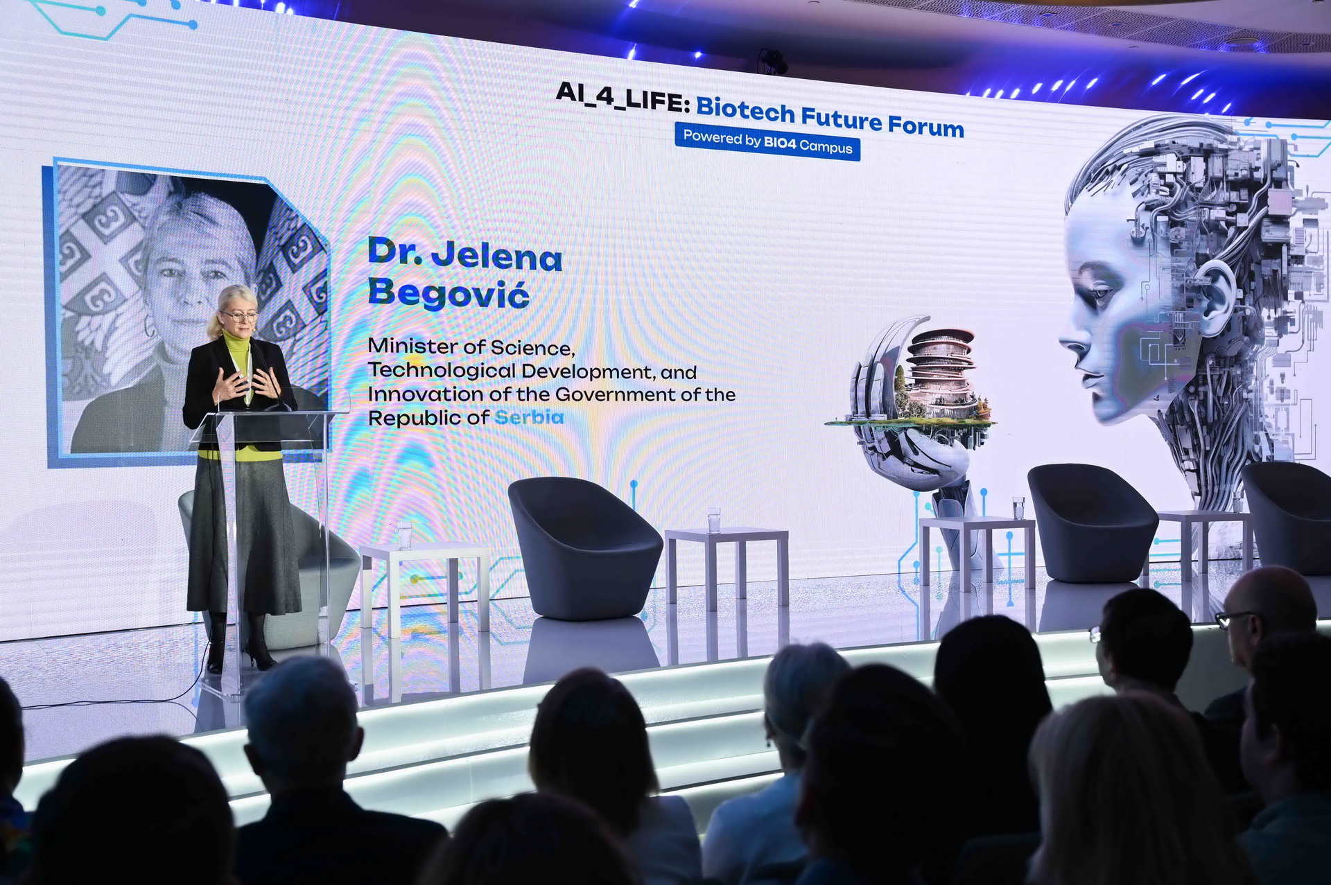 Otvorena treća međunarodna konferencija AI_4_LIFE: Biotech Future Forum u Beogradu